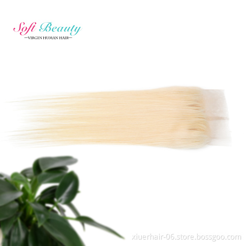 High Quality Swiss Virgin Real 12a Thin Bundles with Transparent 613 hd 13x6 Cuticle Aligned Hair Lace Frontal hd
